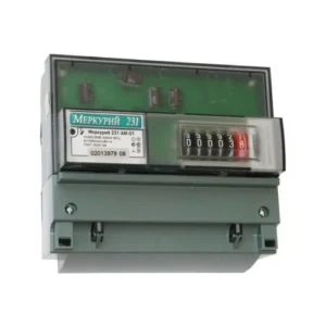 Счетчик трехфазный Меркурий 231 AM-01 5-60А; 3*230/400В (1,0; 1Т; имп. выход; DIN)